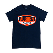Vintage inspired Auburn Tigers gas station patch t-shirt